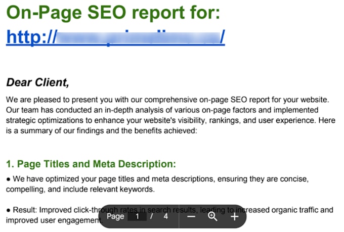 do wordpress onpage SEO and technical improvements